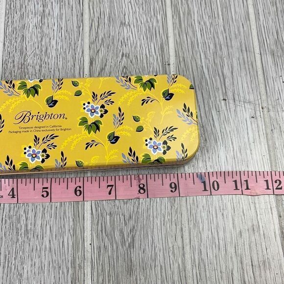 Vintage Brighton Tin. Pink Floral Paisley Storage. Gift or Trinket Box. Watch Bo - Picture 6 of 7